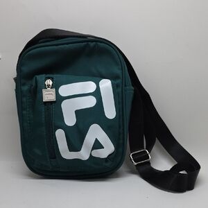 FILA Green Crossbody Water Resistant Small Bag